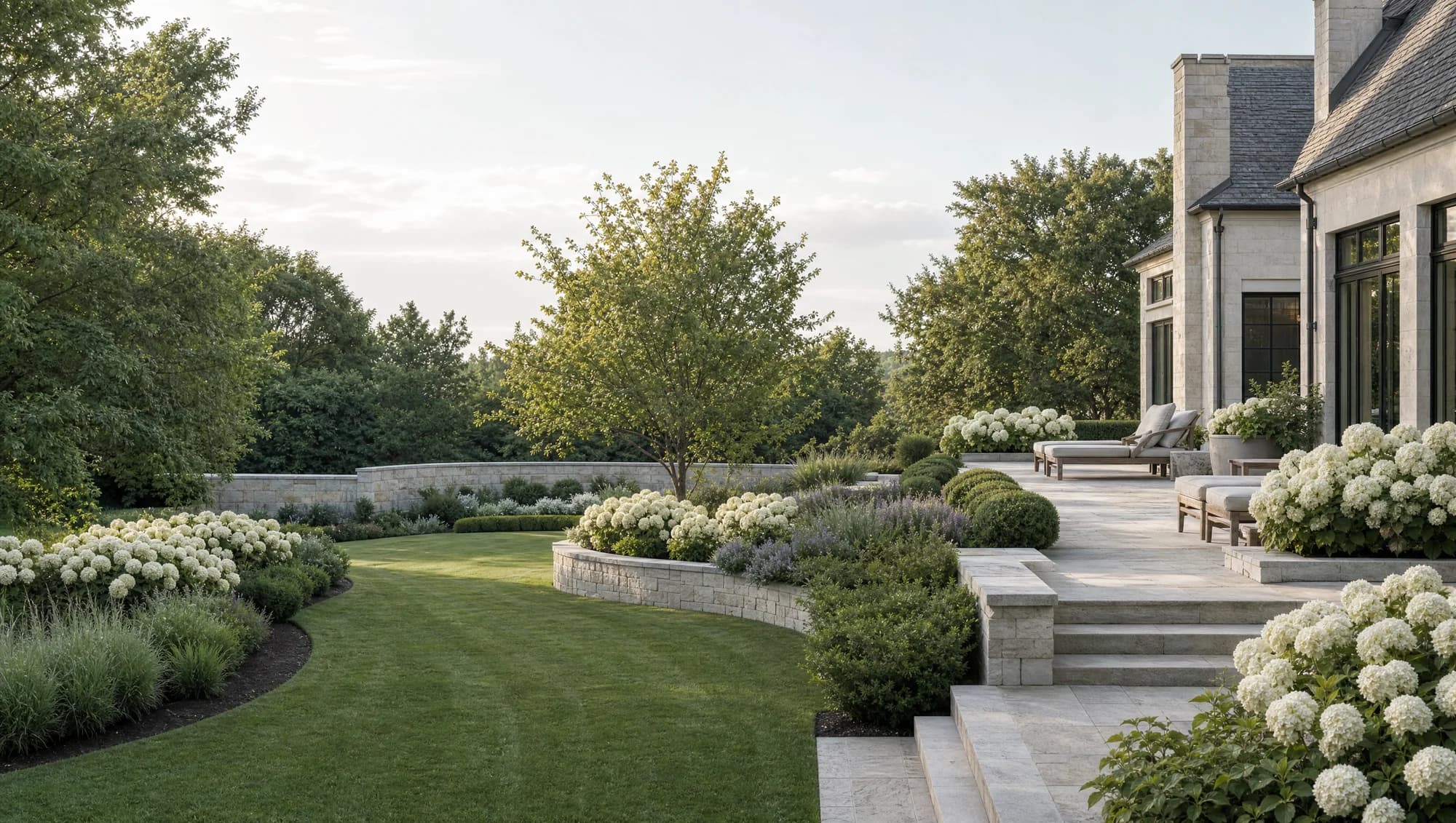 Illustrative Oak Hill garden project